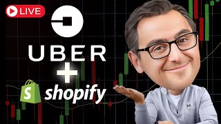 UBER  SHOPIFY EARNINGS  Stock Market News  LIVE May 8 2024 [upl. by Josselyn]