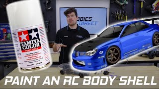 How To Paint an RC Body Shell [upl. by Toile]