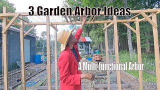 3 Creative Garden Arbor IdeasInspiration For You [upl. by Ehav]