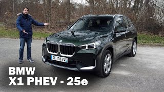 Nouveau BMW X1 25e 2023  PHEV avec 91km  Presque [upl. by Norton]