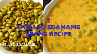 2 SHELLED EDAMAME BEANS RECIPESHELLED EDAMAME BEANS RECIPEEDAMAME BEANS COCONUT CURRY RECIPE [upl. by Adyela]