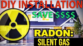 How to Install a Radon Mitigation System Yourself and Save Money [upl. by Ressler277]