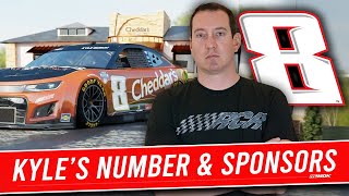 Kyle Busch’s No 8 REBRANDED And 2023 Sponsors REVEALED [upl. by Nnylyak]