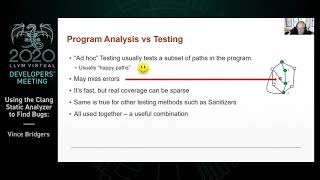 2020 LLVM Developers’ Meeting V Bridgers “Using the Clang Static Analyzer to Find Bugs” [upl. by Gae]