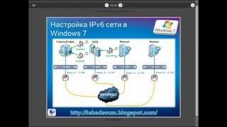 Настройка IPv6 сети в Windows 7 [upl. by Cirdla]