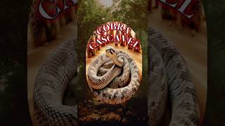 🐍 Fascinante Cobra Cascavel 🐍CuriosidadeAnimal MundoDasCobras snakevideo snakegame snake aves [upl. by Vierno]