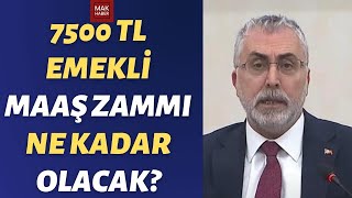 7500 TL Emekli Maaşı Asgari Ücret Sonrası Ne Kadar Olacak SGK Uzmanı Cevapladı [upl. by Kellyann874]