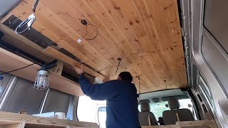 Vauxhall Vivaro Camper Van Conversion  Episode 6  Cladding amp More Framing [upl. by Marguerita905]