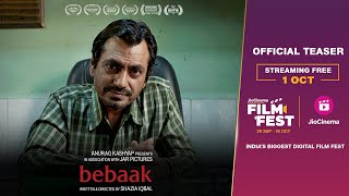 JioCinema Film Festival  Bebaak  Official Trailer  Nawazuddin Siddiqui  Sarah  Streaming Free [upl. by Ahael]