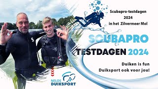 Scubapro testdagen 2024 in het Zilvermeer [upl. by Nauqe]