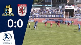 Innenpfosten und raus  SV Eintracht Trier  FC Gießen  3 Spieltag RLSW [upl. by Irita]