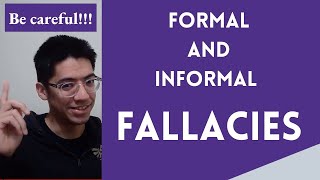 Learn Logic Formal and Informal Fallacies SUB ESP [upl. by Kempe]