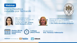 Webinar  Injuria Hepática Inducia por Fármacos [upl. by Sessler]