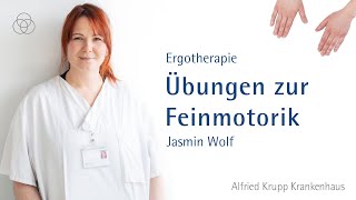 Ergotherapie für Zuhause Feinmotorik trainieren [upl. by Arlan]