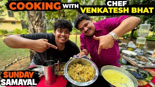 Sunday Samayal with Chef Venkatesh Bhat 🔥 VB Dace  Irfans View [upl. by Solly]