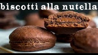 biscotti con nutella golosi e soffici e biscotti pasquali buoni come i pan di stelle [upl. by Enoyrt]