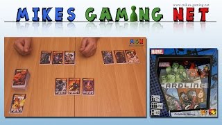 Cardline Marvel  Verlag Asmodee  Bombyx [upl. by Epstein]