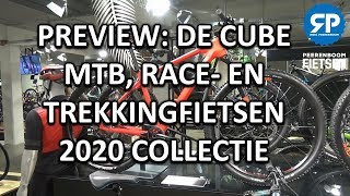 PREVIEW DE CUBE MTB RACE EN TREKKINGFIETSEN 2020 COLLECTIE [upl. by Adelice]