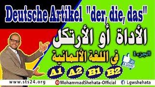 22 Der Artikel 1 الارتكل في اللغة الالمانية [upl. by Arfihs659]