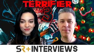 Terrifier 3s Lauren LaVera amp David Howard Thornton Talk Emotional Arcs And Cliffhanger Ending [upl. by Jonas159]