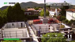 ECOSISM  Timelapse cantiere Battaglia Terme [upl. by Relda]