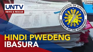 Signature sheets sa PI na isinumite ng proponents ng ChaCha ipinababawi ng COMELEC [upl. by Witt]