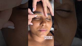 Eyebrow waxing tutorial  eyebrow class  eyebrow technique  eyebrows eyebrowtutorial eyebrow [upl. by Llerraj224]