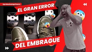 ⛔No HAGAS este ERROR con el EMBRAGUE🥲🥲 [upl. by Nellac163]