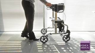 Diamond Deluxe Rollator and Transport Chair [upl. by Harobed]