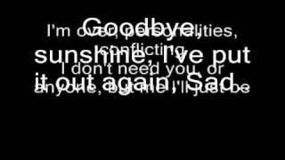 Mudvayne  Not falling lyrics [upl. by Verile]