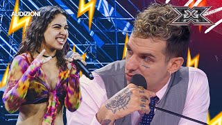 Federica canta il suo inedito ma non aspetta il verdetto dei giudici  X FACTOR 2024 AUDIZIONI [upl. by Anyrak]