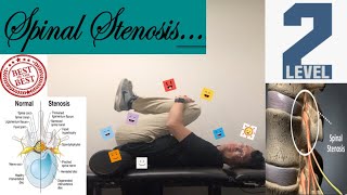 Major Exercises of Lumbar Spinal StenosisBack Pain  Level 2 [upl. by Anotyad]