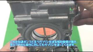 how to do adjustment Keihin FCR キャブレター 特長 と セッティング の紹介 [upl. by Eleanora]