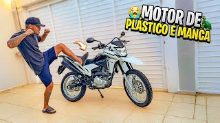 ESSA É A REALIDADE DE QUEM COMPRA UMA BROS 160 MOTOR DE PLÁSTICO [upl. by Edroi]