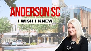 Top 5 things you must know about Anderson SC  Living in Anderson South Carolina [upl. by Cannice812]