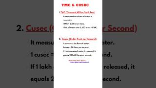 Simplified Explanation of TMC and Cusec shorts ytshort [upl. by Patrizius]