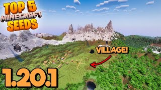 Top 5 COOL SEEDS for Minecraft 1201 Best Minecraft Trails amp Tales Seeds Java amp Bedrock [upl. by Haseefan]