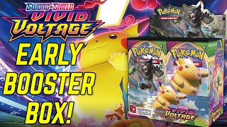 VIVID VOLTAGE OPENING A NEW VIVID VOLTAGE BOOSTER BOX OF POKEMON CARDS [upl. by Canale]