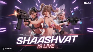 🔴 Valorant Pro Grind with NEW SKIN in Live with Shaashvat Gamerz in INDIA [upl. by Mindi]