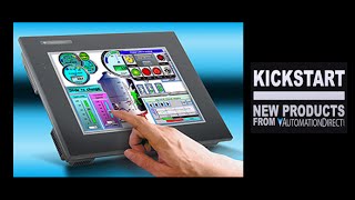 Cmore HMI Touch Panel New EA9 Series KickStart at AutomationDirect [upl. by Navak]