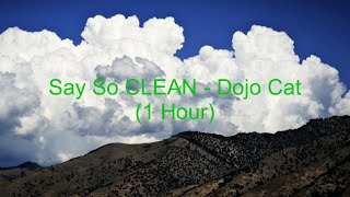 Say So by Doja Cat CLEAN 1 Hour lyrics [upl. by Malissa]