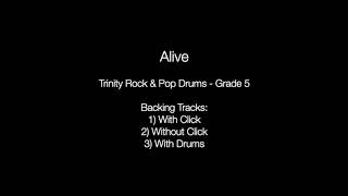 Grade 5  Backing Tracks Drums Trinity Rock amp Pop [upl. by Jeanine]