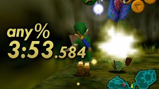 Ocarina of Time Any Speedrun in 353584 [upl. by Andre]