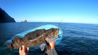 Bottom Fishing in the Pacific Ocean off the coast of Washington [upl. by Imekawulo]