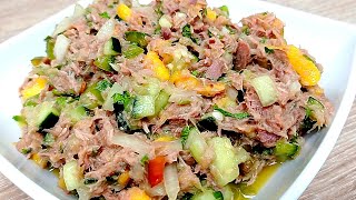 Con esta ensalada tienes un almuerzo saludable nutritivo y delicioso ¡Pruébalo 😋🤤 [upl. by Hillinck]