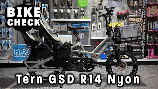 Tern GSD R14 Nyon Bike Check [upl. by Negem52]