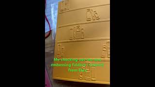 Checking out my Embossing folders✨emboss folders entrepreneur boss creator creative [upl. by Queenie464]