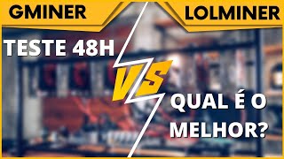 GMiner VS LOLMiner  Qual é o Melhor [upl. by Onidranreb]