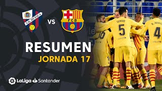 Resumen de SD Huesca vs FC Barcelona 01 [upl. by Dlnaod]