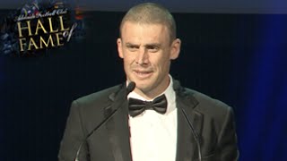 Simon Goodwin HOF Speech [upl. by Lodie]